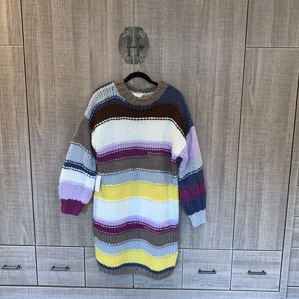 Anthropologie Callahan Paz Oversized Sweater Dress
